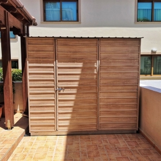 Metal garden warehouse project in Cyprus - Photo 1