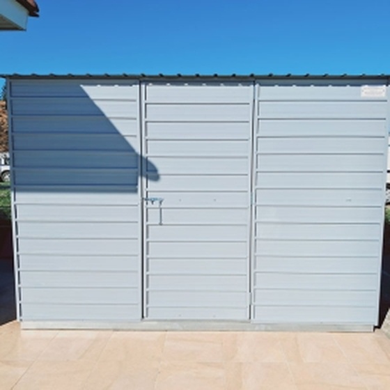 Metal garden warehouse project in Cyprus - Photo 2