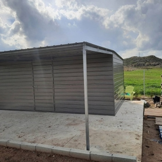 Metal garden warehouse project in Cyprus - Photo 19