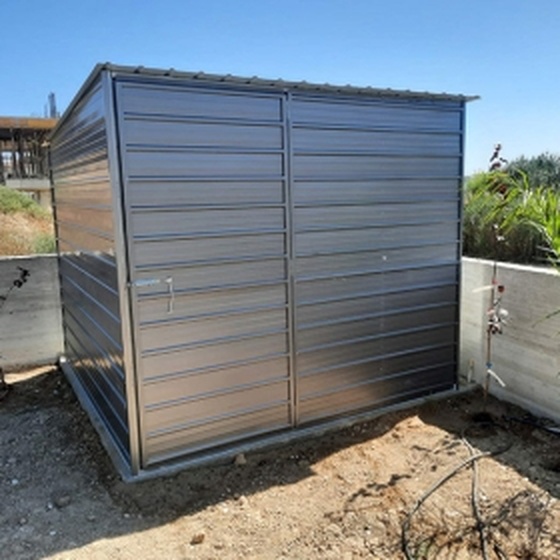 Metal garden warehouse project in Cyprus - Photo 14
